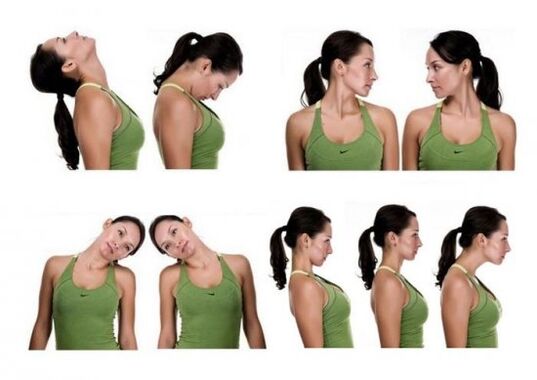 Gymnastique pour l'ostéochondose cervicale