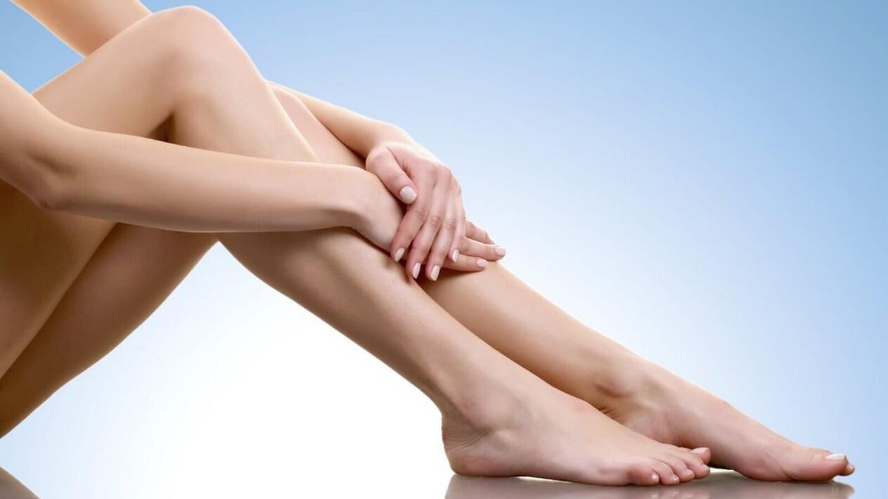 jambes après traitement pour arthrose du genou